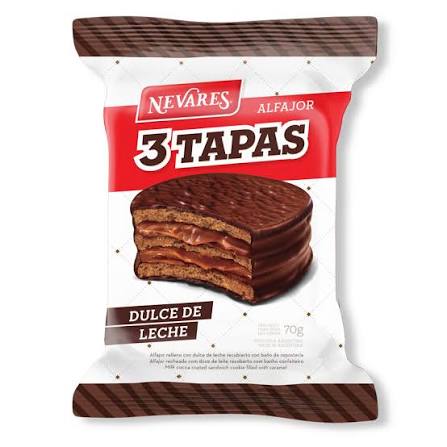 ALFAJOR NEVARES TRIPLE NEGRO 60GR  (comprando 3 o más y pago efectivo preci